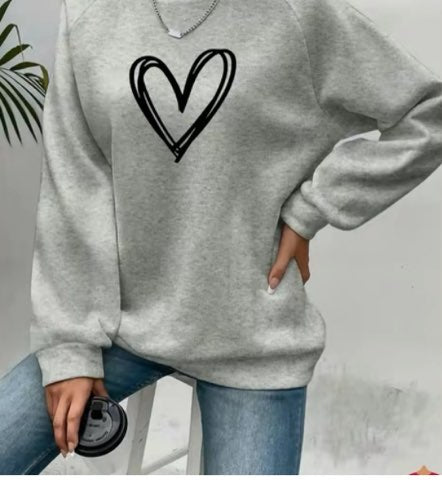 Heart Crewneck