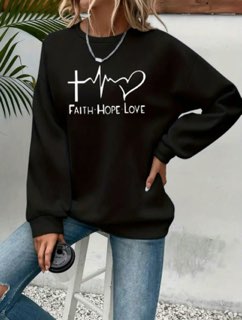 Faith Hope Love Crewneck