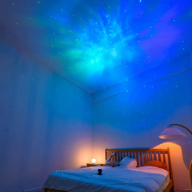 Astronaut Galaxy Star Projector LED Night Light