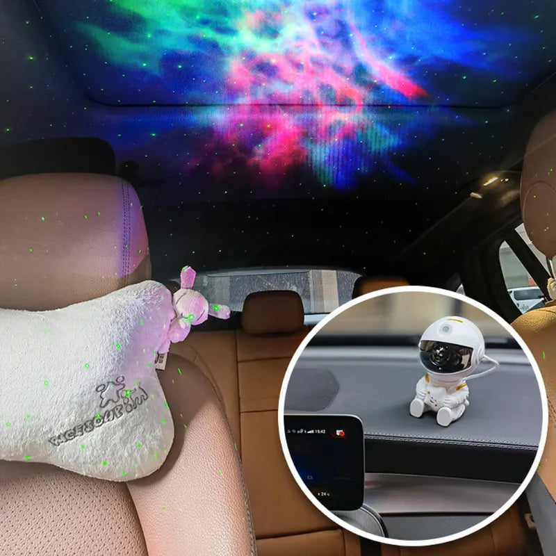 Astronaut Galaxy Star Projector LED Night Light