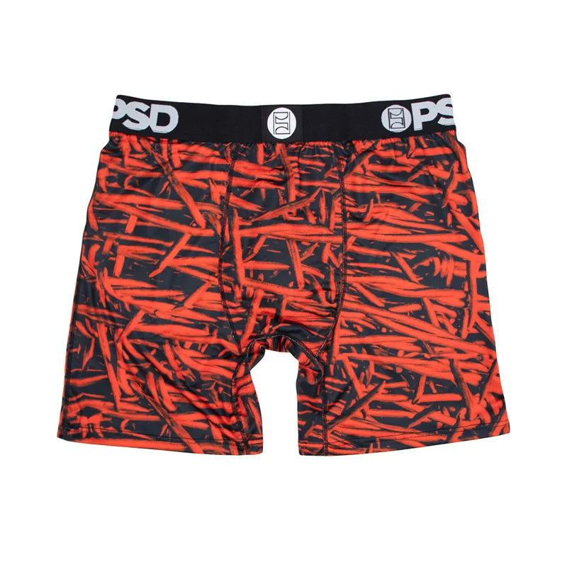 Cool  Print Men Underwear Boxer Cueca Male Panty Lingerie Men Underpants Panty Boxershorts S-XXL