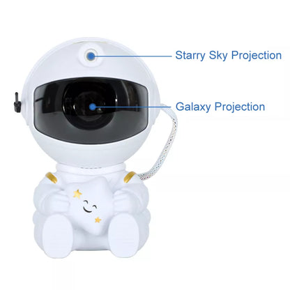 Astronaut Galaxy Star Projector LED Night Light