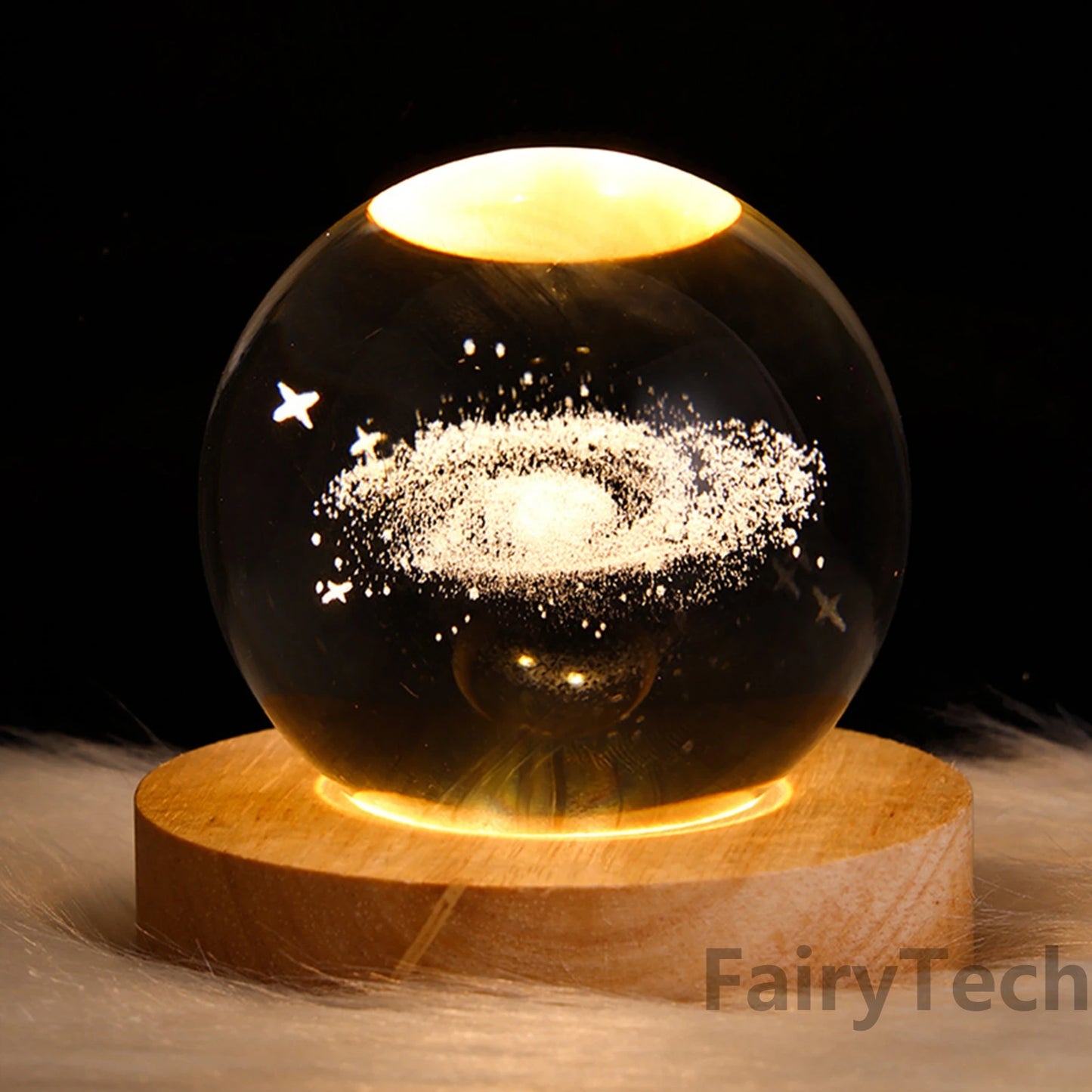 Crystal Ball Night Light 3D LED Night Lamp Creative Table Bedside Lamp Romantic Light kids night light  Home Decor