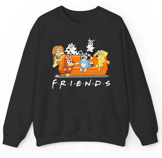 Bluey Friends Crewneck