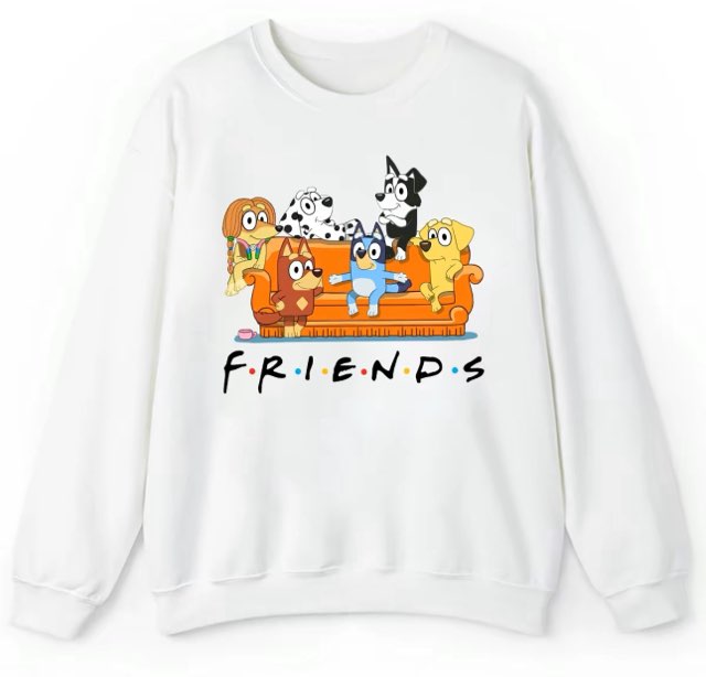 Bluey Friends Crewneck