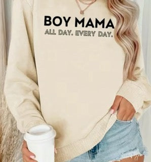 Boy Mama Crewneck