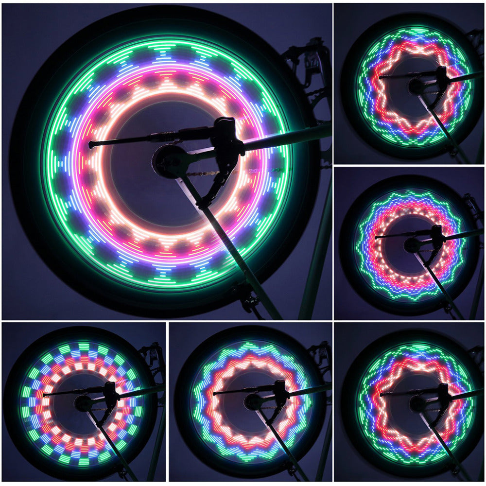 Waterproof LED Wheel Light 32 different patterns