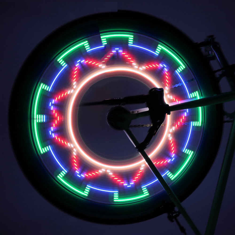 Waterproof LED Wheel Light 32 different patterns